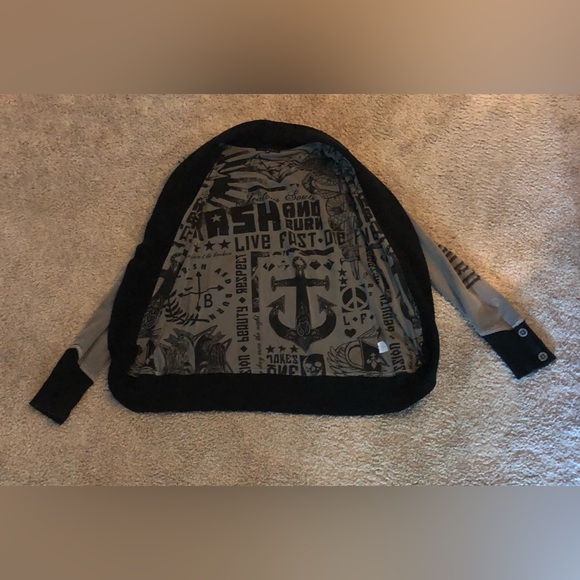 Crash and Burn long cardigan - Picture 3 of 7